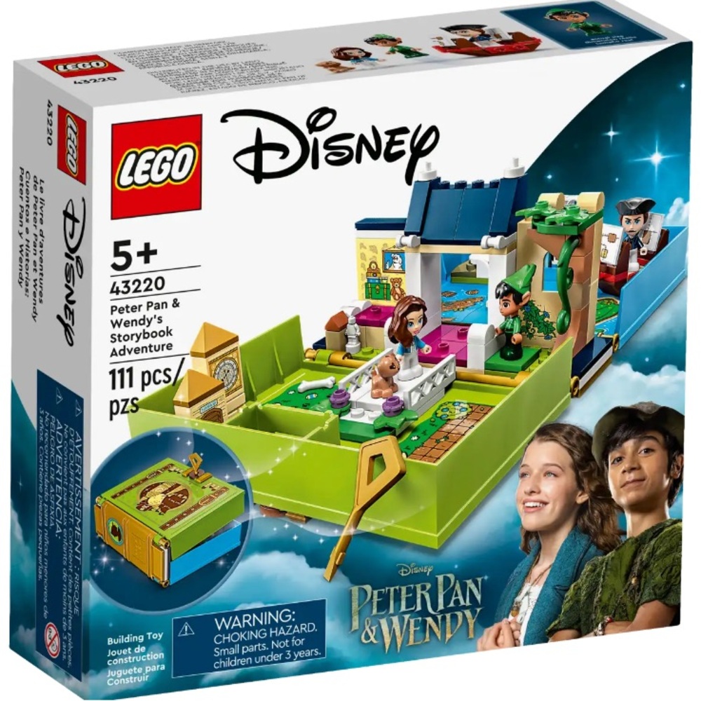 Lego Disney Peter Pan & Wendy’s Storybook Adventure 43220 Building Toy